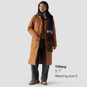 Back Country Quilted Brown Coat